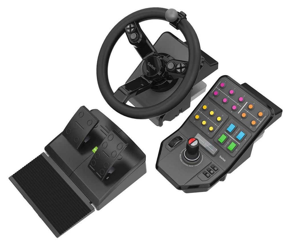 Logitech G G Heavy Equipment Bundle, Volant + Pedály, PC, Obrázek produktu 