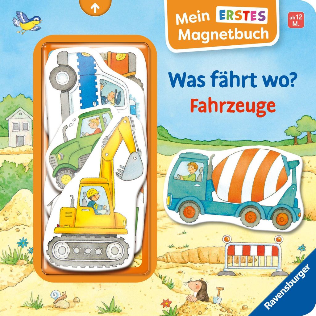 Mein erstes Magnetbuch - Was fährt wo? Fahrzeuge Produktbild 