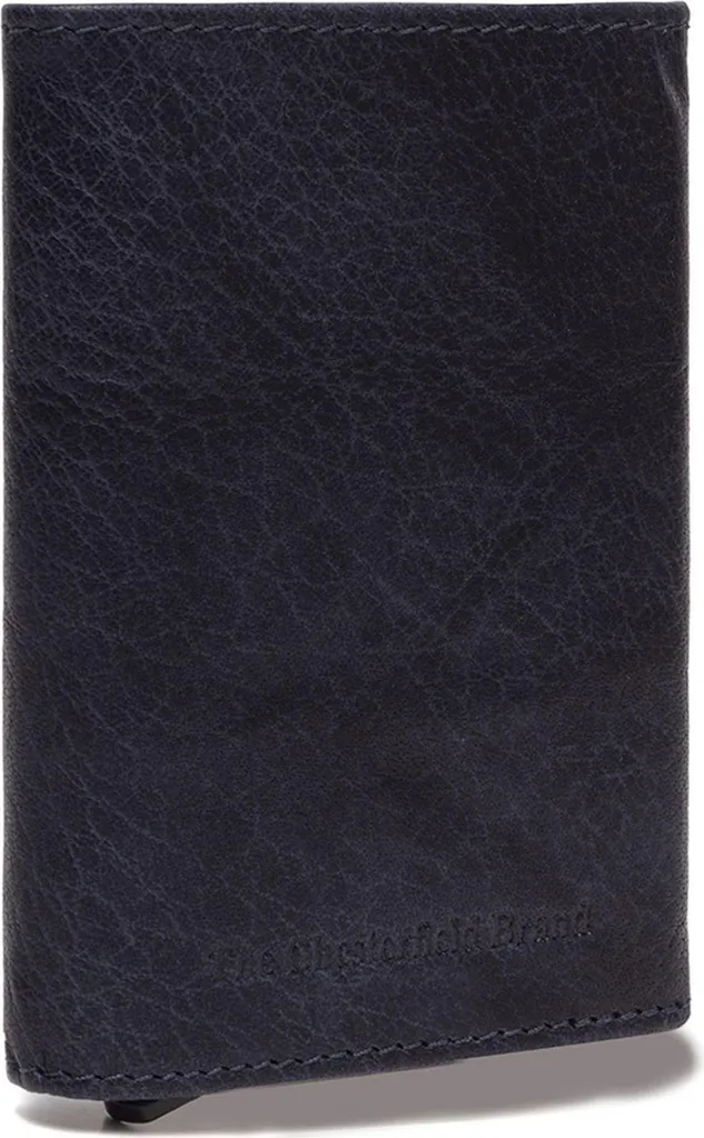 The Chesterfield Brand Paris Cardholder Navy - Protezione RFID Premium