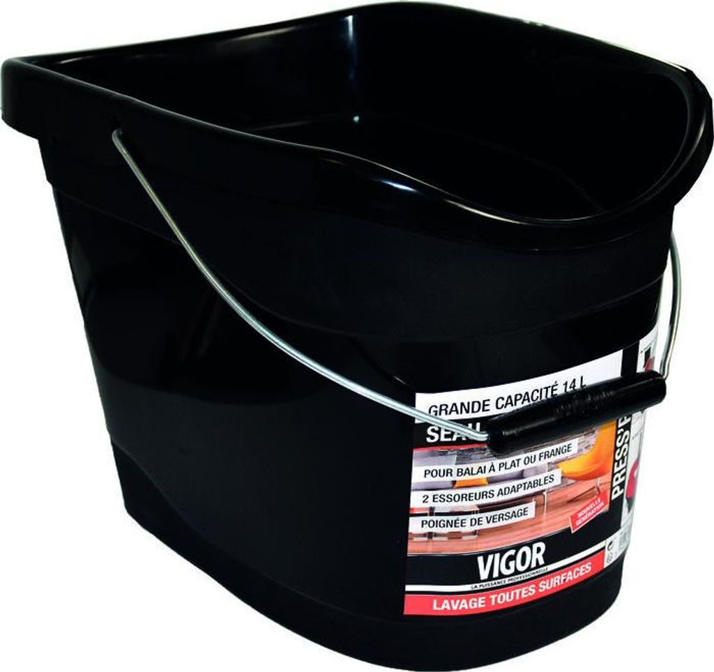 Seau Essoreur Professionnel Vigor 14l Essorage Optimal Pour Image du produit 