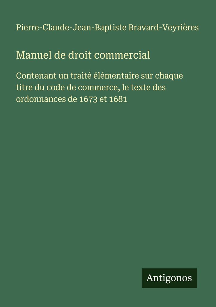 Handbuch des Handelsrechts