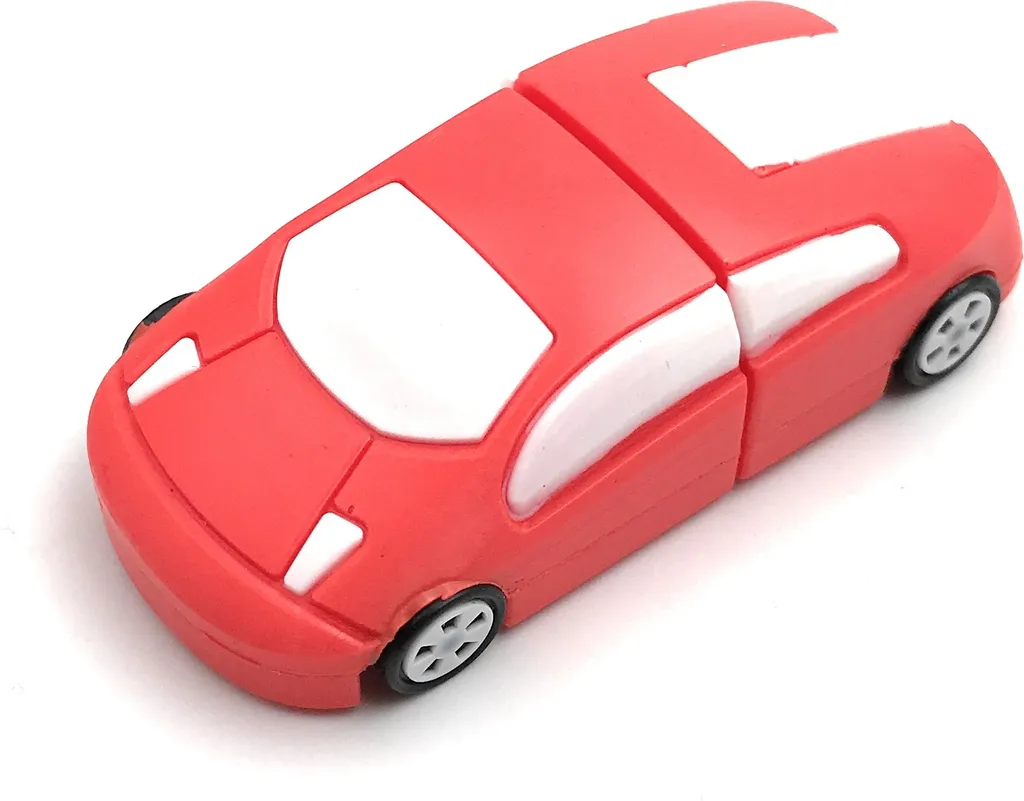 USB Flash Drive 64GB Onwomania Auto Sportiva - Chiavetta Rossa USB 2.0