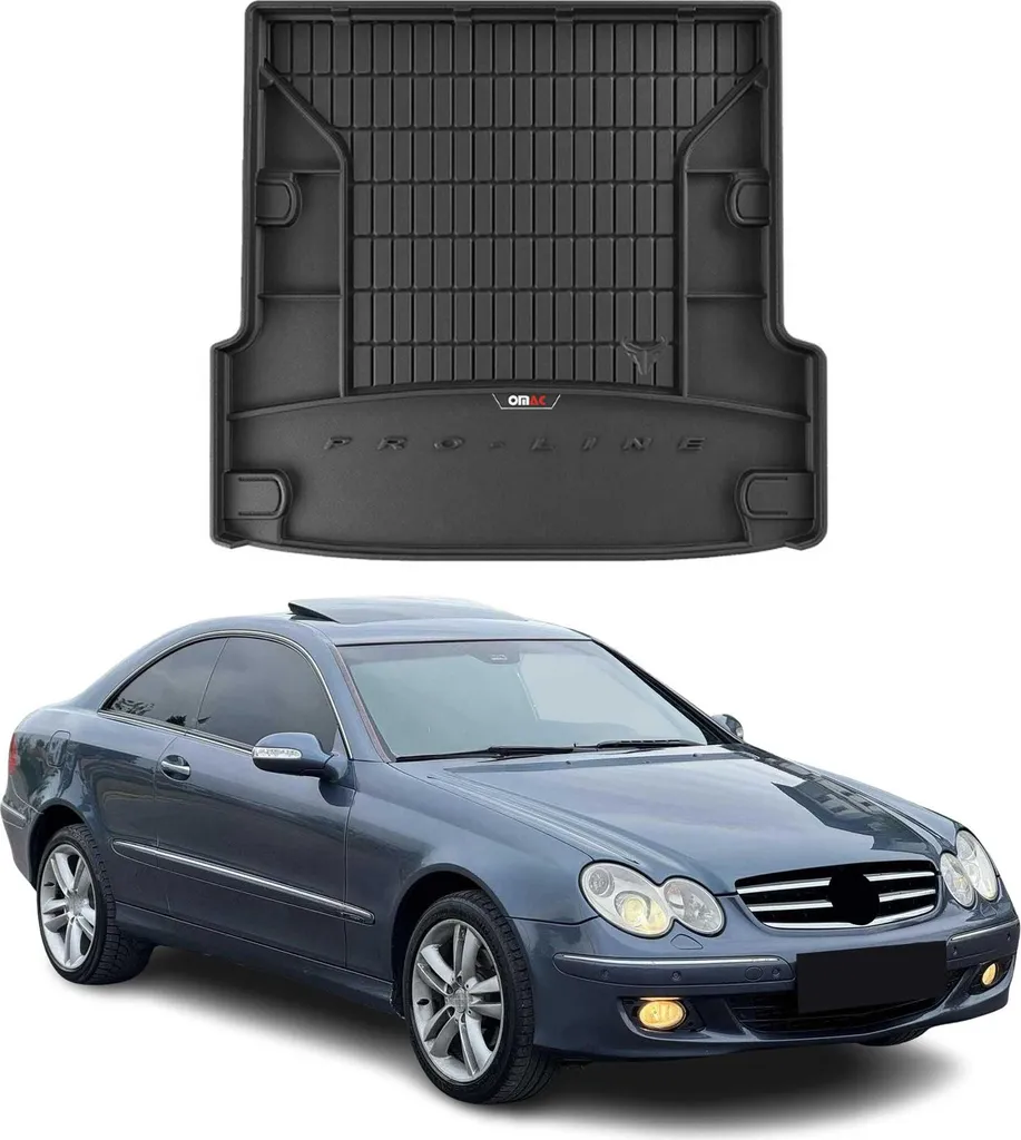 Vasca Baule 3D per Mercedes CLK W209: Viaggia Senza Pensieri con OMAC