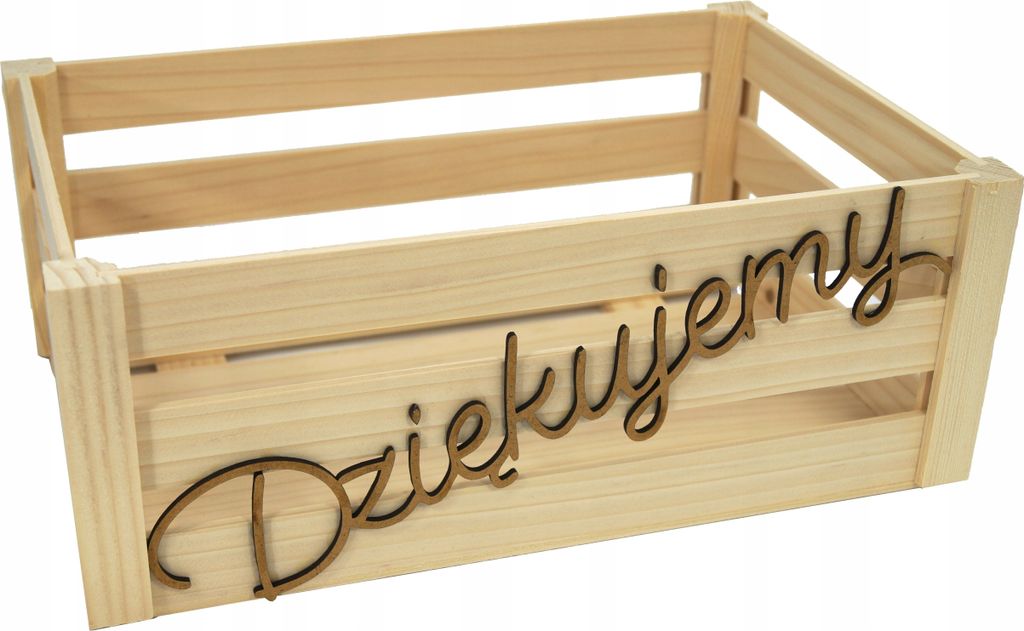 Holzkiste mit Schriftzug für Kräuter – 22,5x14,5x12,5 cm – Aufbewahrungskiste aus Holz – Vintage Dekoration