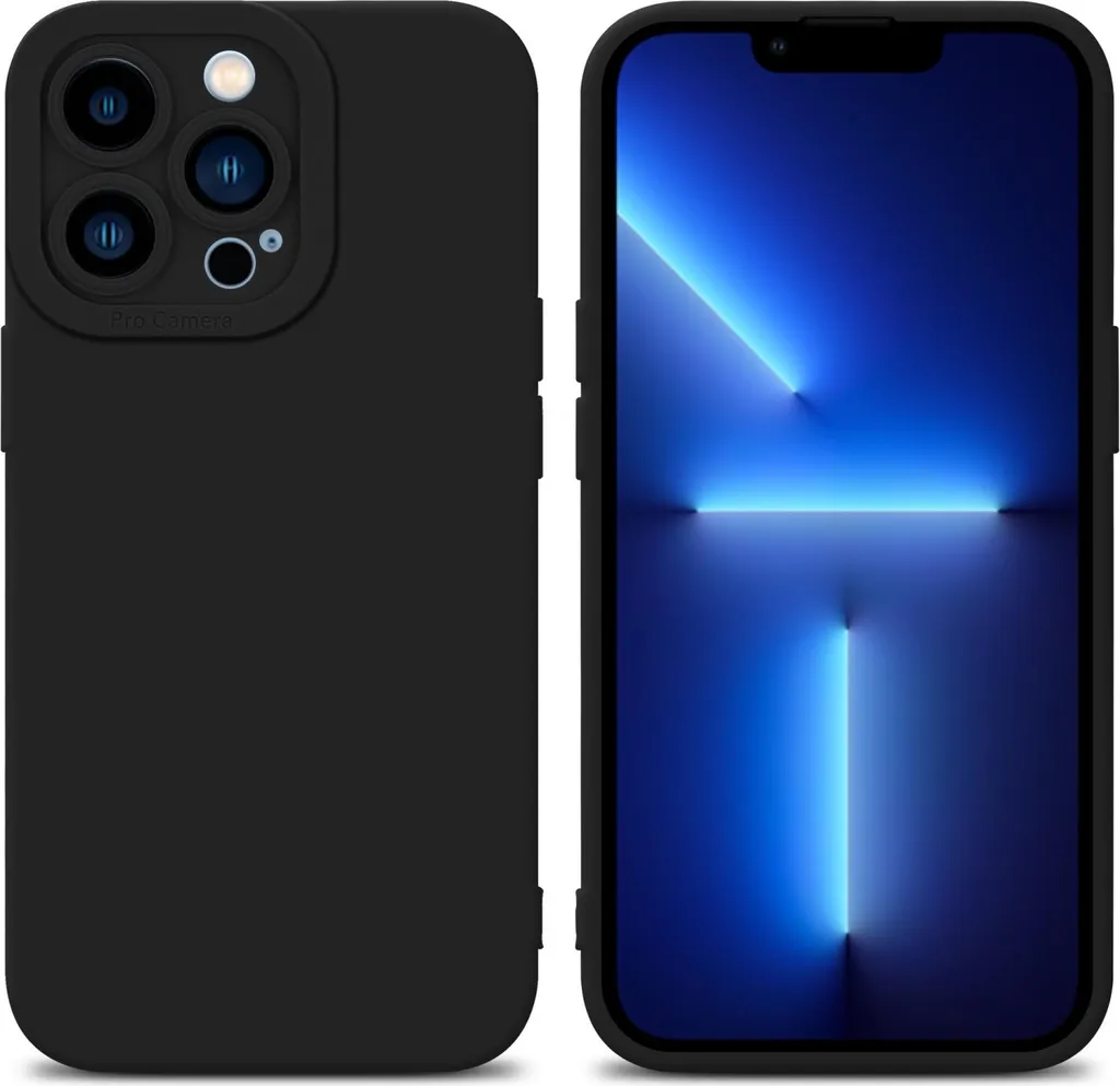 Cover iPhone 12 PRO Silicone Nero Cadorabo - Design Slim & Chic
