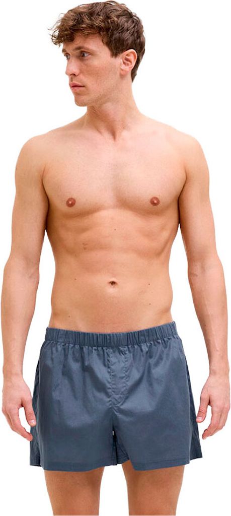 Jack & Jones Milano Boxershorts 3 Einheiten Blau L Mann Blau L