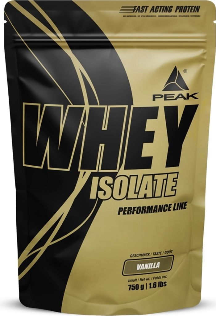 Whey Protein Isolat - 750g : Vanilla I Pulver I Eiweiss I Eiweiß I reines Whey Isolat I Premium Protein I Proteinversorgung I hoher Eiweißgehalt ...