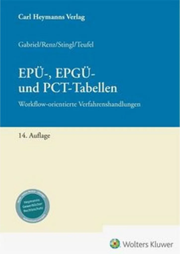 Sécurisez vos dépôts de brevet avec les tableaux EPÜ EPGÜ et PCT 2024