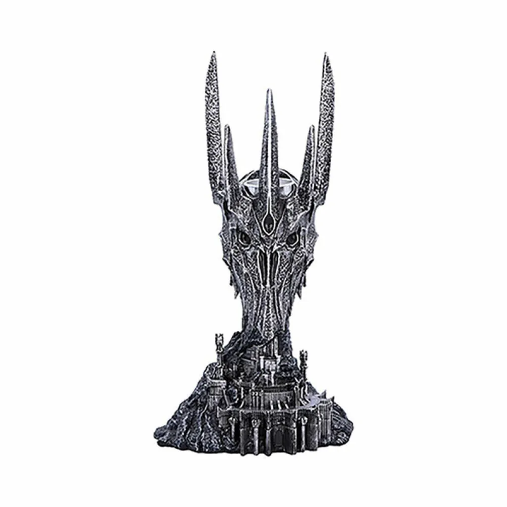 Chauffe-bougie décoratif Sauron pour ambiance Seigneur des Anneaux 33cm