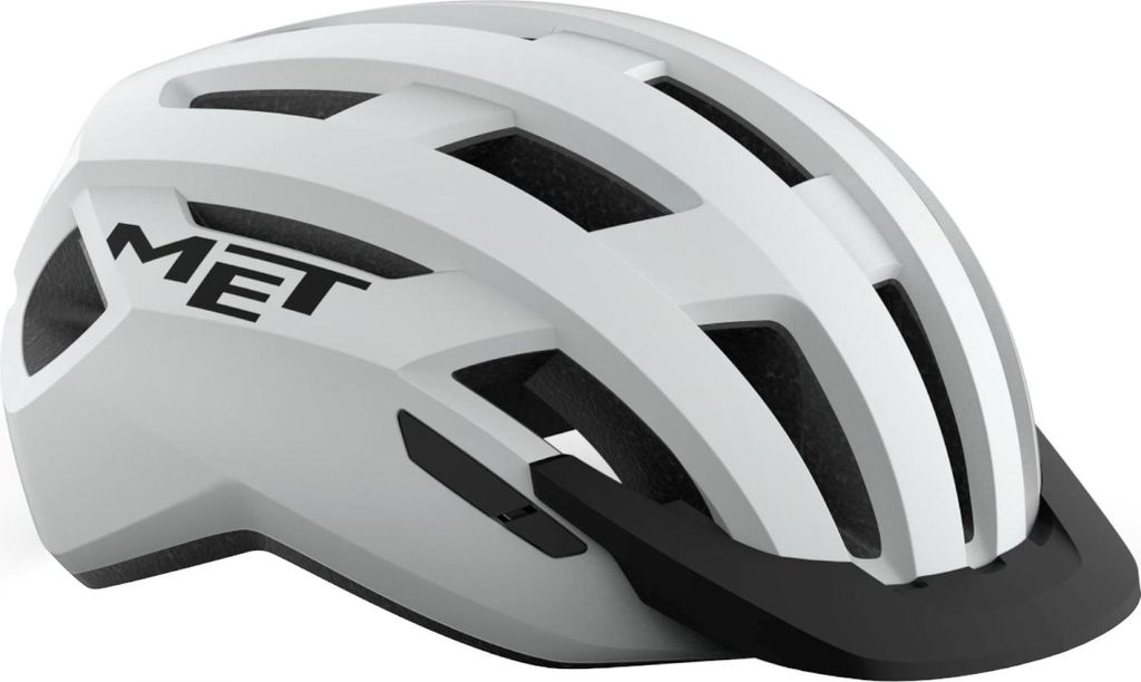 MET Fahrradhelm Allroad Mips , Weiß - Matt, L