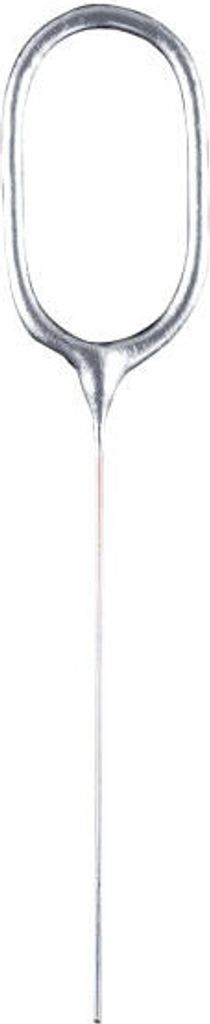 Wunderkerzen silber Zahl 0, 17cm