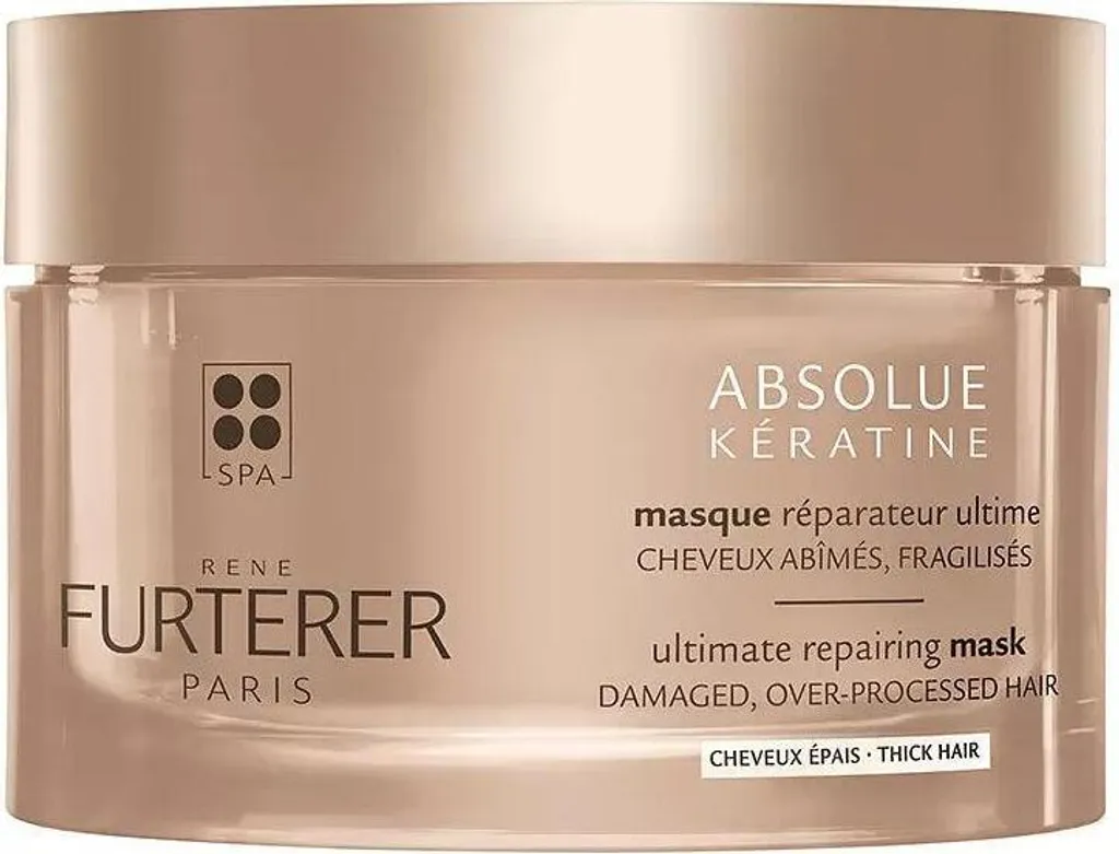 Soin Réparateur Cheveux Épais Absolue Keratin Rene Furterer Masque 200ml