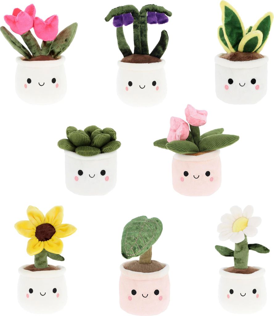 Plant & Flower Bobballs - Blumen + Pflanzen - Plüsch ca. 12 Produktbild 