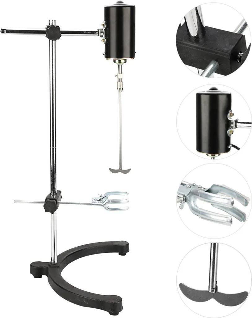 Agitateur électrique de laboratoire 100W à vitesse variable