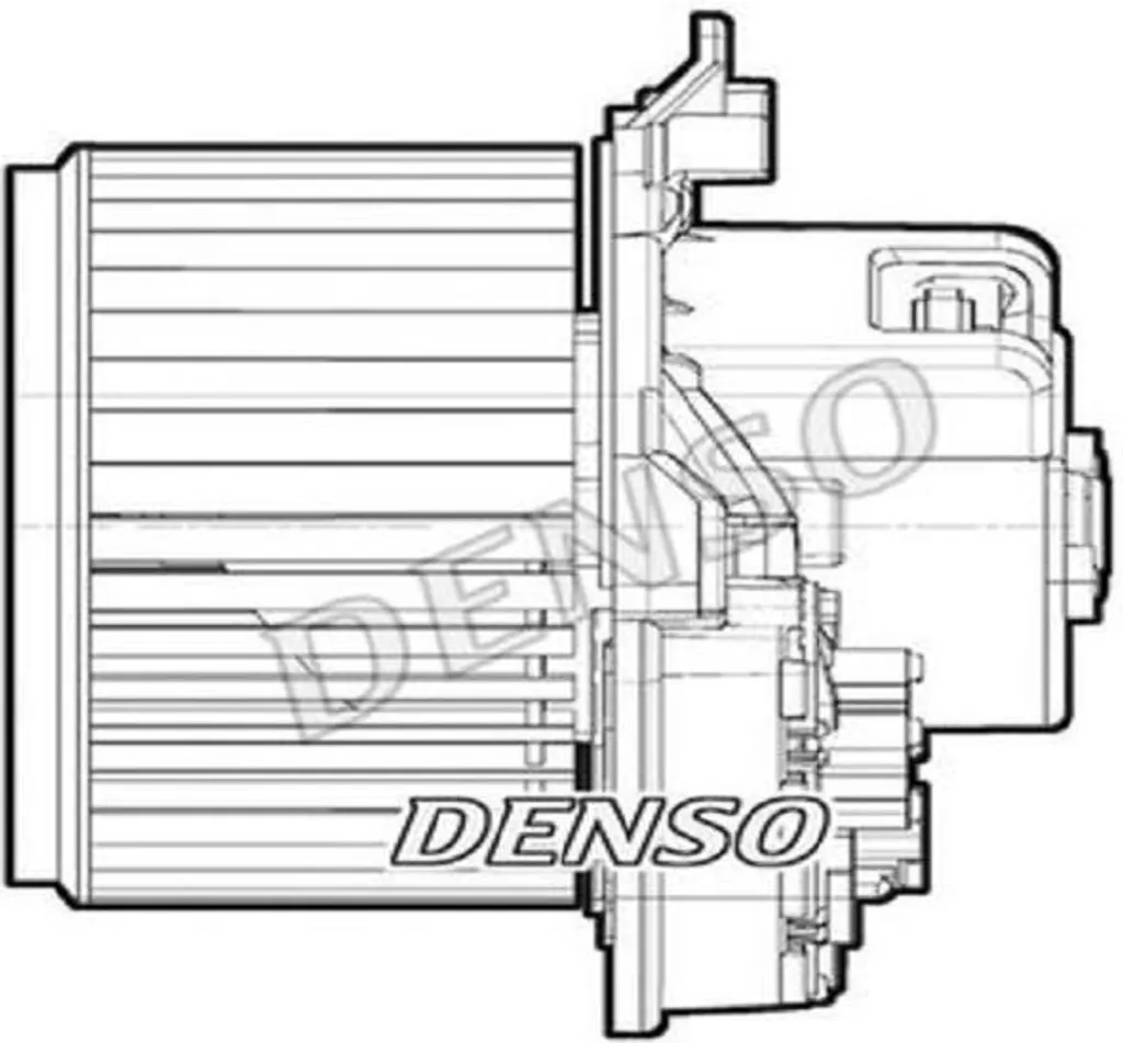 Pulseur d'air habitacle pour chauffage et clim - DENSO DEA09072 12V