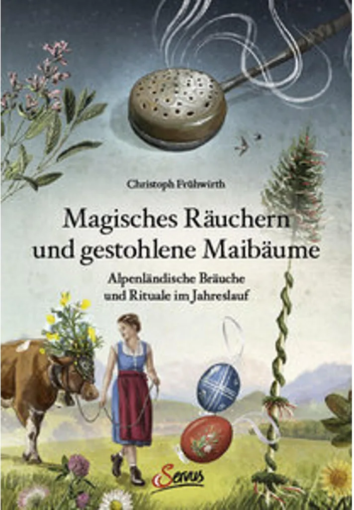 Livre de 192 pages sur le fumage magique et les traditions des Alpes