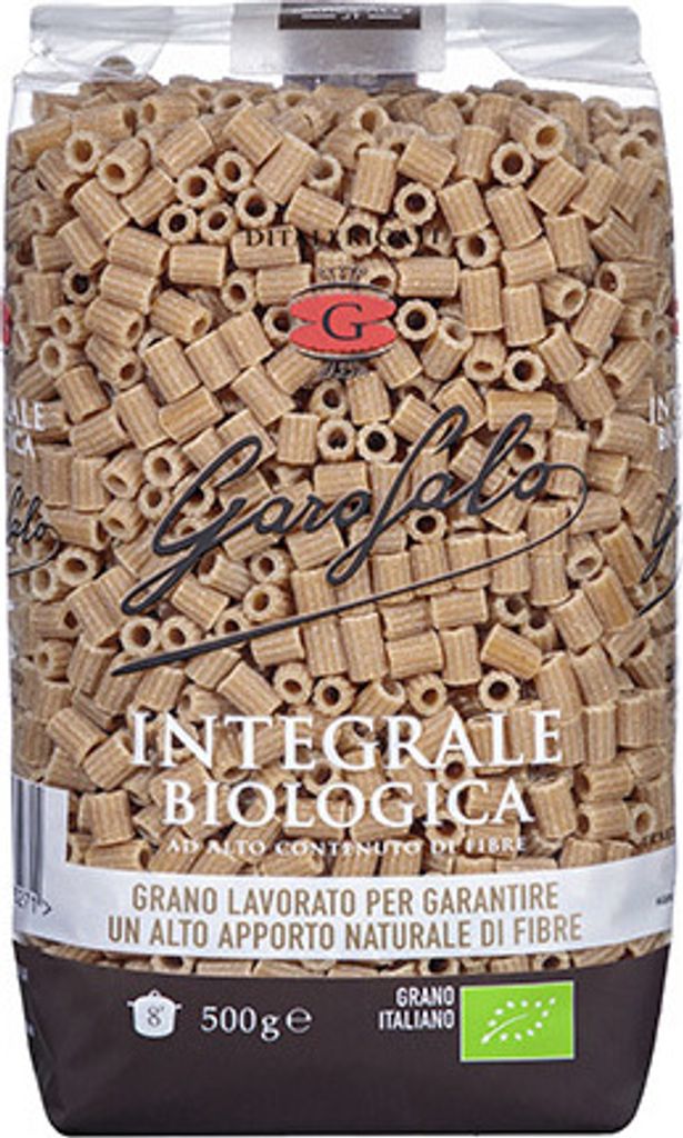 16x Garofalo Pasta di Gragnano IGP Ditali Rigati Integrale 500g