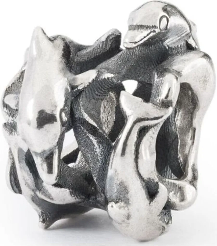 Charm Trollbeads Delfini TAGBE-30185 - Il Must-Have dell'Estate
