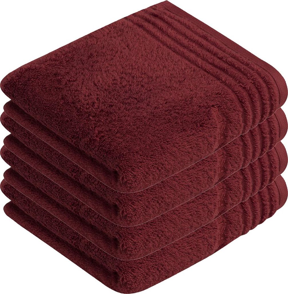 4er Pack Handtuch Vienna Style Supersoft von der Marke Vossen 50 x 100 cm
