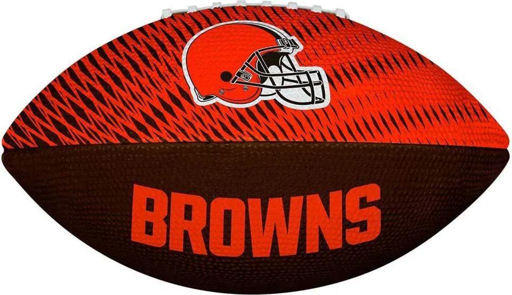 Wilson NFL Team Tailgate Football Junior Team Browns