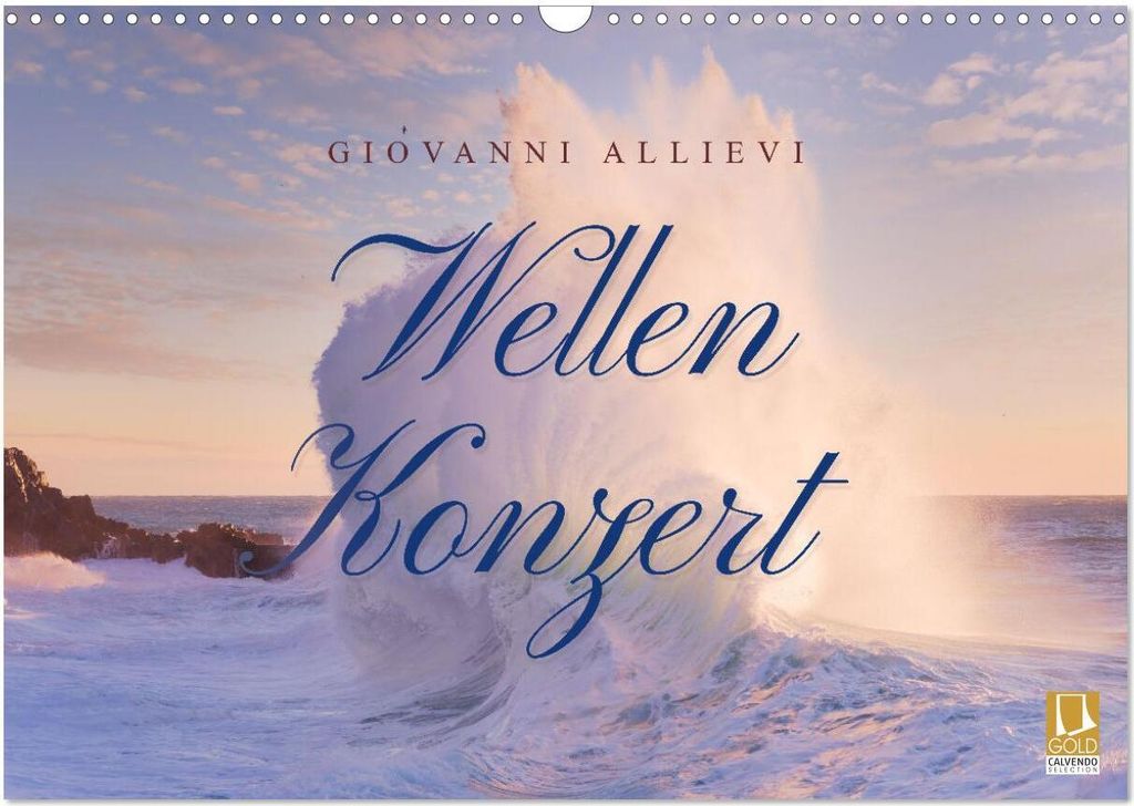 Wellen Konzert (Wandkalender 2026 DIN A3 quer), CALVENDO Monatskalender