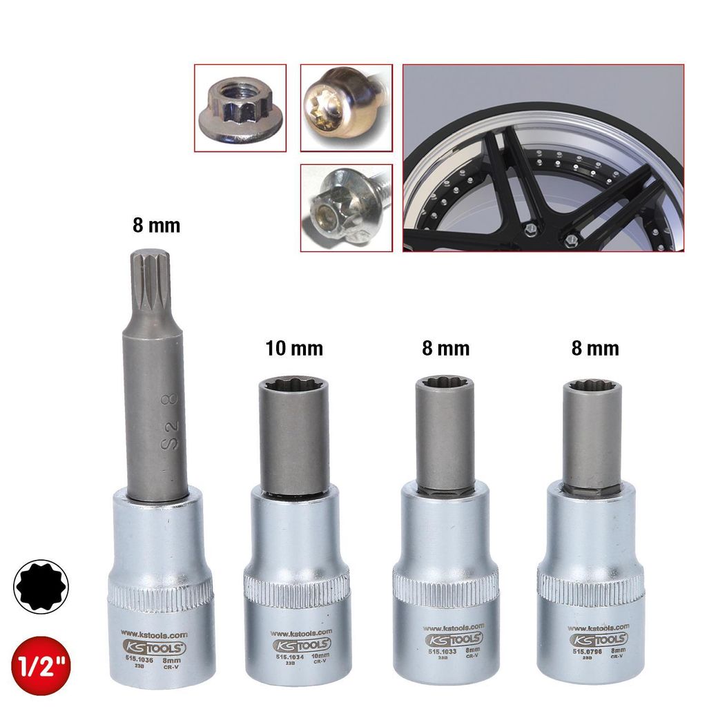 Juego de llaves especiales de aluminio OZ para llantas OZ Imagen del producto 