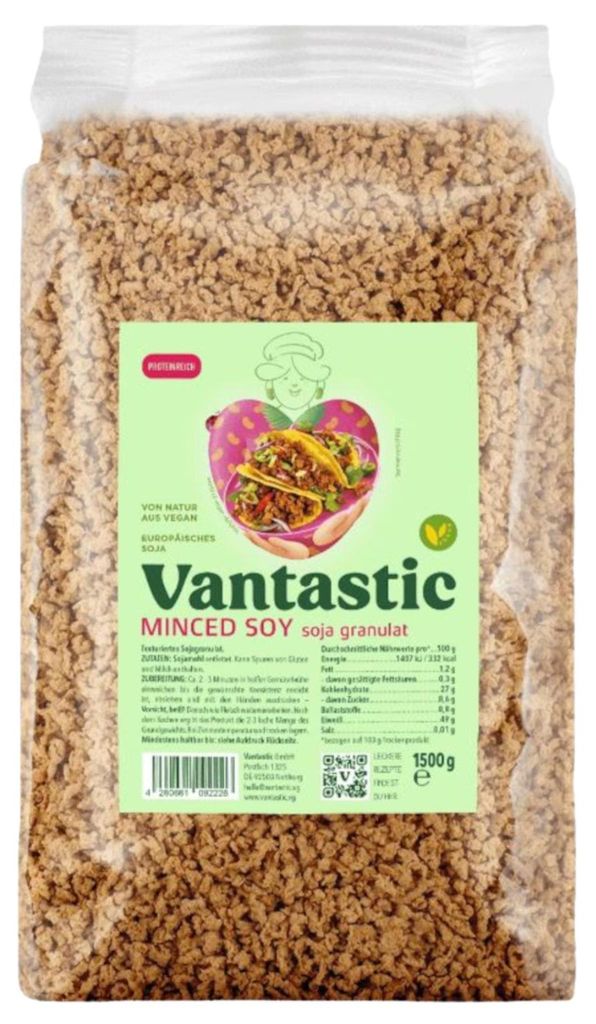 vantastic Granulat aus Soja 1,5 kg
