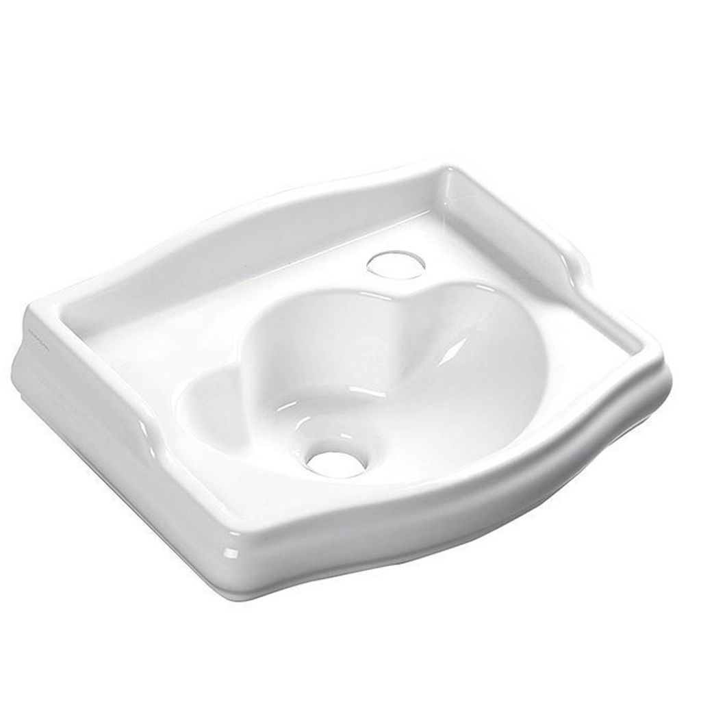 Kerasan RETRO Keramik-Waschtisch 41x30cm, Armaturloch Produktbild 