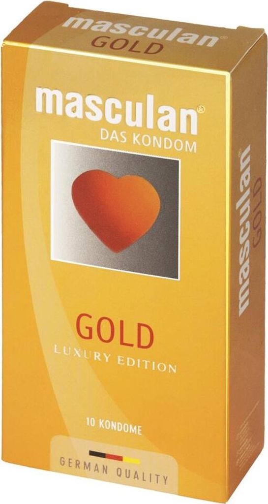 masculan GOLD Kondome 10 Stück Produktbild 