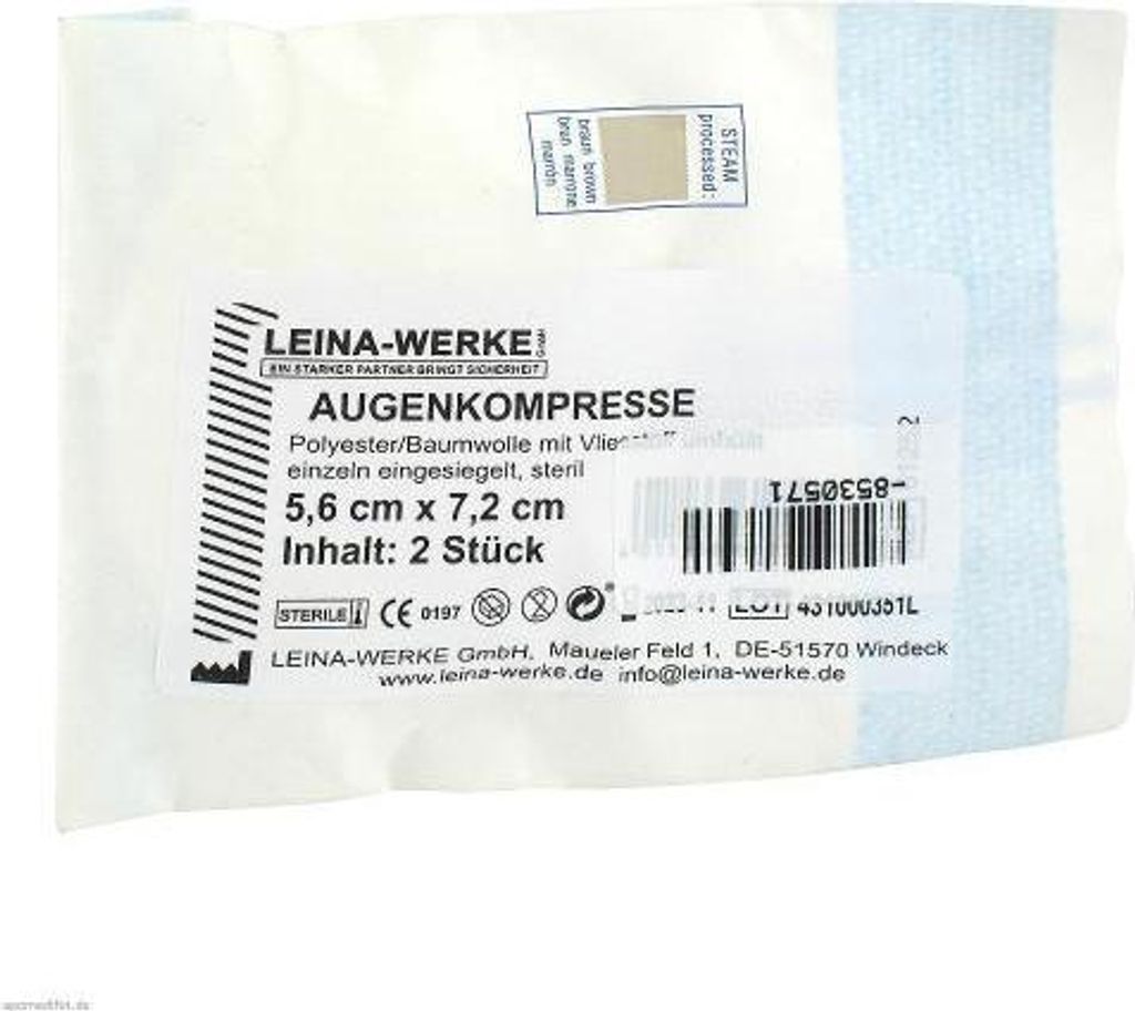 Augenkompressen steril 2 St