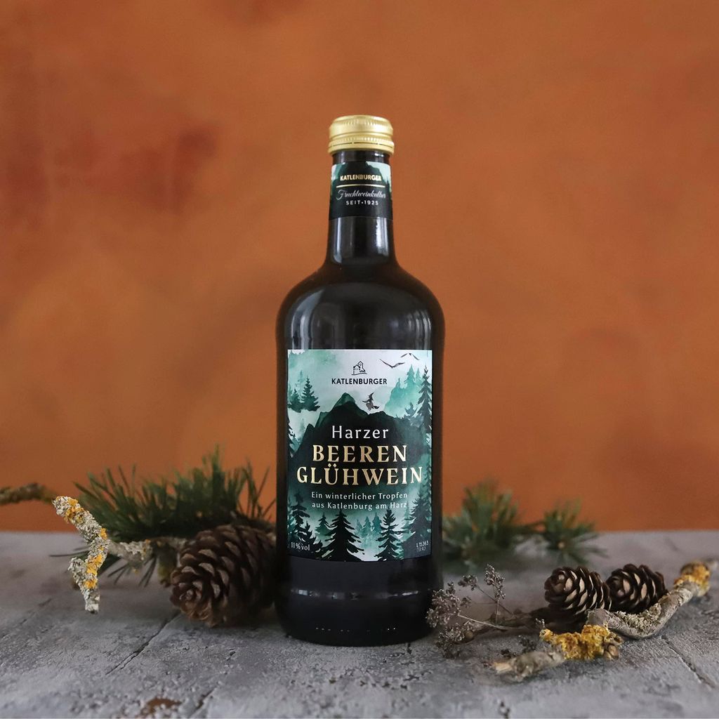 Katlenburger Harzer Beeren Glühwein 11% Vol. 0,5l Produktbild 
