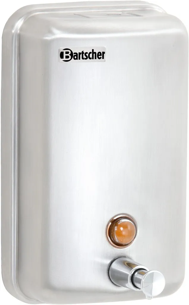 Distributeur de savon 1,0 l Bartscher 850007 inox brossé durable