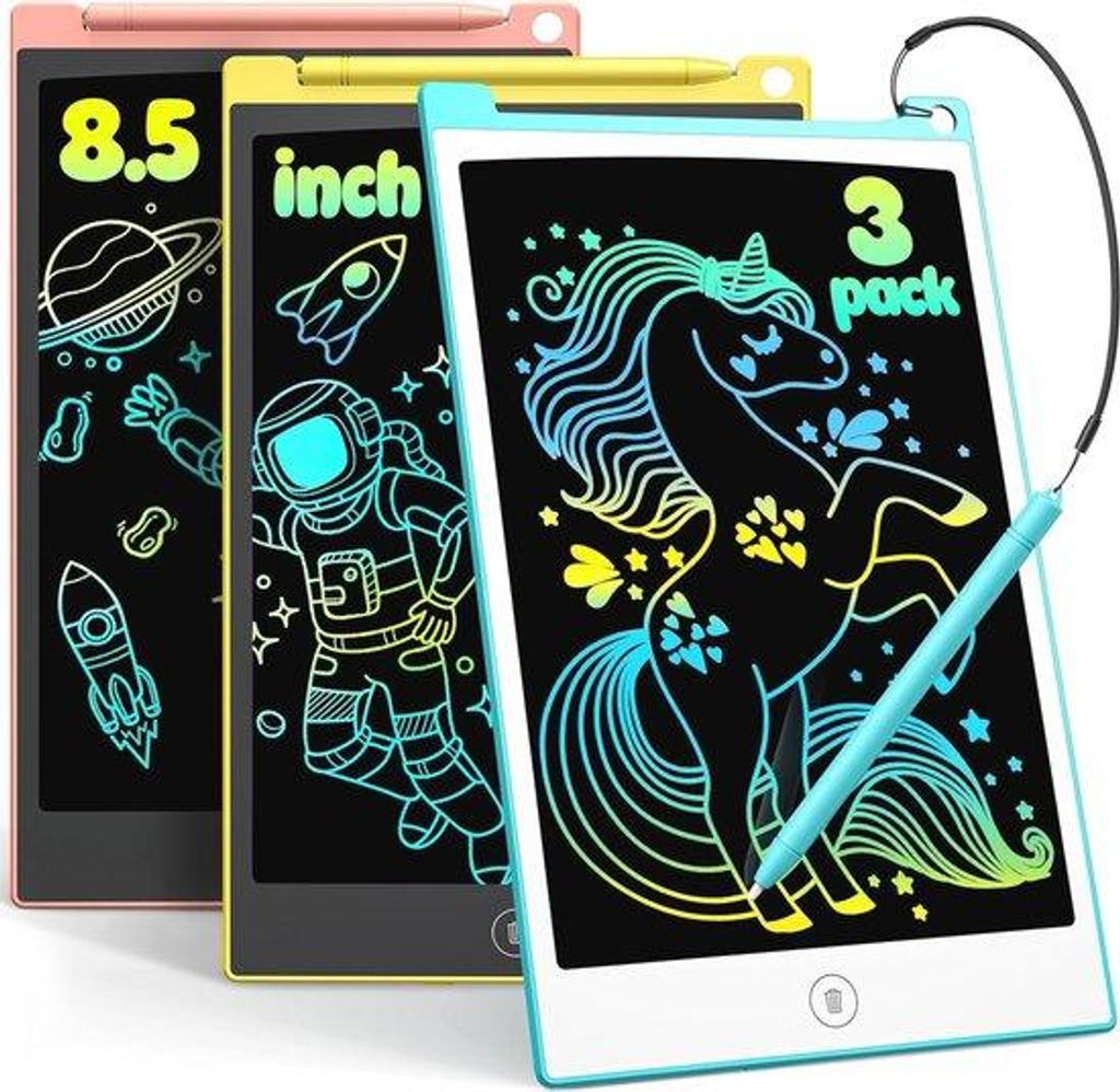 Kreatives Lern-Tablet 8,5 Zoll Doodle Board - Bildschirm für Kinder - für Schule und Spiele