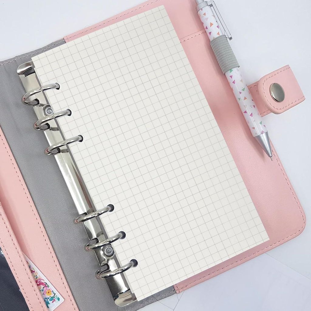 Gelinierte Navulpapier - A6 Format - 180 Blätter - Geeignet für Notizbuch