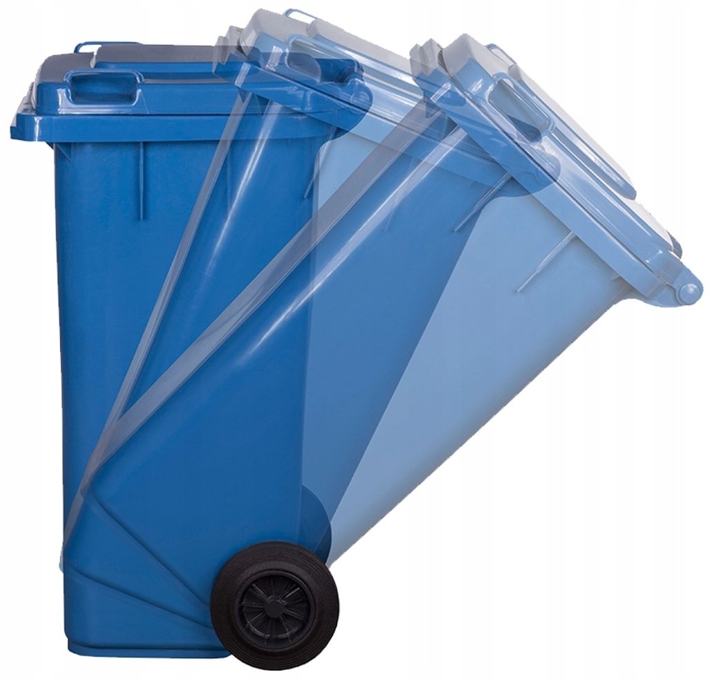 GARDIVO Mülltonne 120 Liter Abfalltonne Reststofftonne Produktbild 4