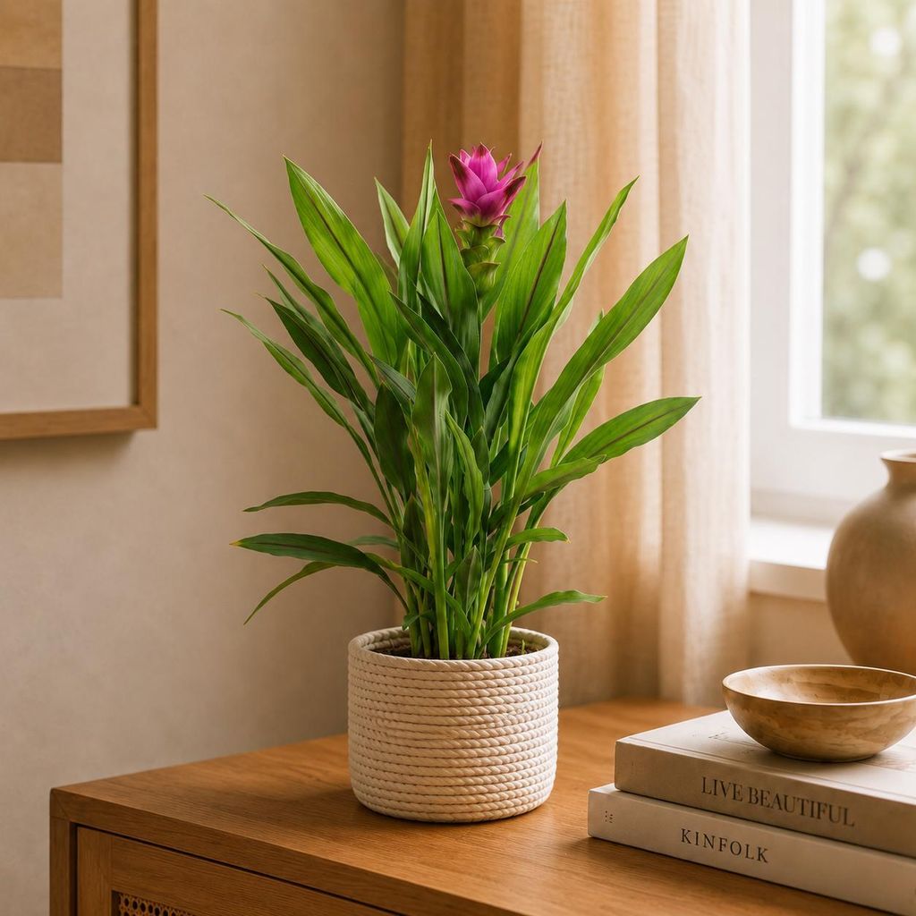 Kurkuma - Curcuma - Höhe ca. 55 cm, Topf-Ø 14 cm Produktbild 
