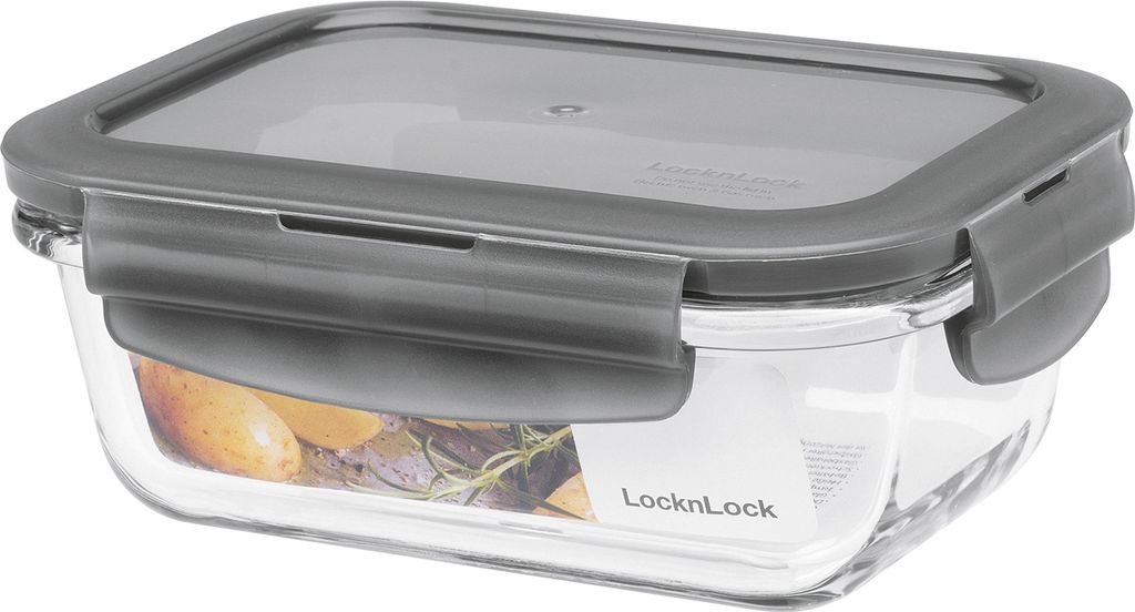LOCK&LOCK Frischhaltedose Boroseal rechteckig 380ml Produktbild 