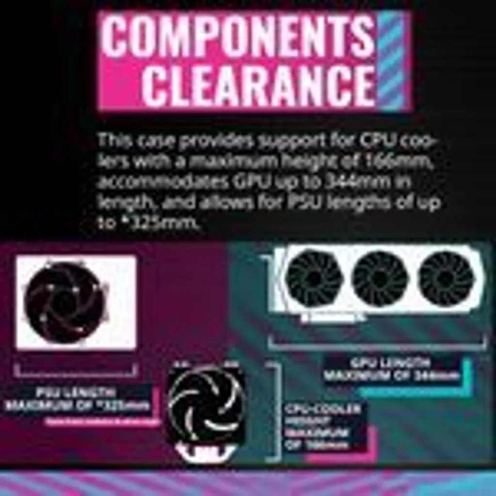 Boîtier PC TD300 Mesh Cooler Master avec Façade 3D et Verre Trempé - 17