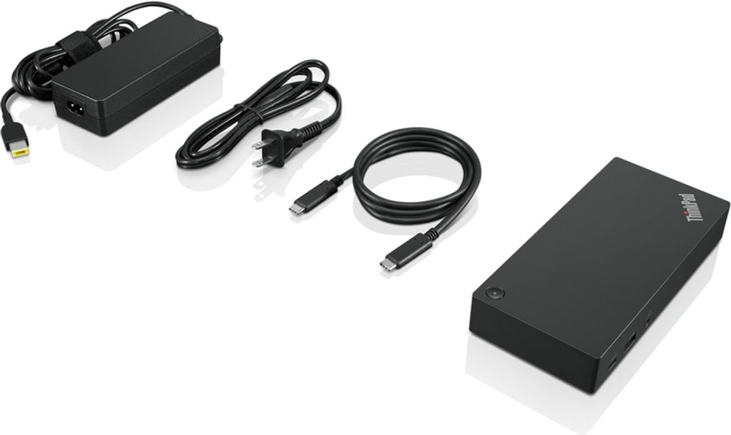 Lenovo ThinkPad USB-C Dock Gen 2 Avec fil USB 3.2 Gen 1 (3.1 Gen 1) Type-C Noir
