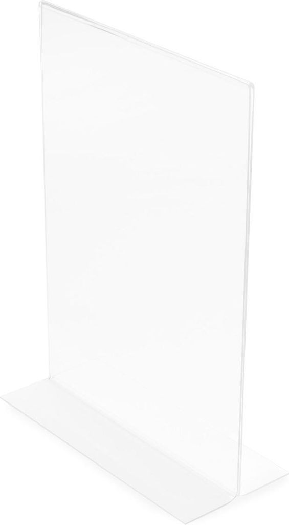 Olympia Tischaufsteller Acryl T-Form A4