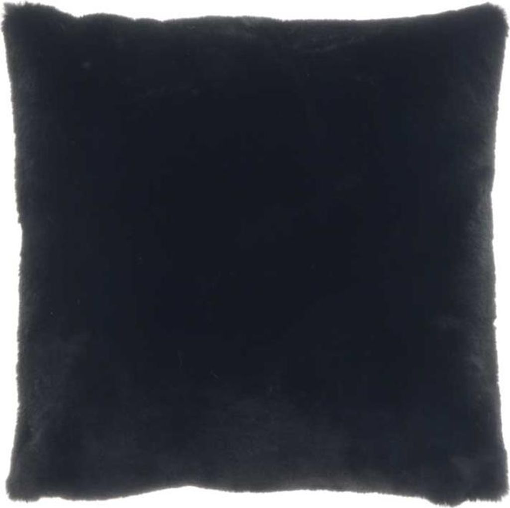 Unique Living | Dekokissen Lonne 45x45cm schwarz | Dekokissen Wohnzimmer oder Schlafzimmer