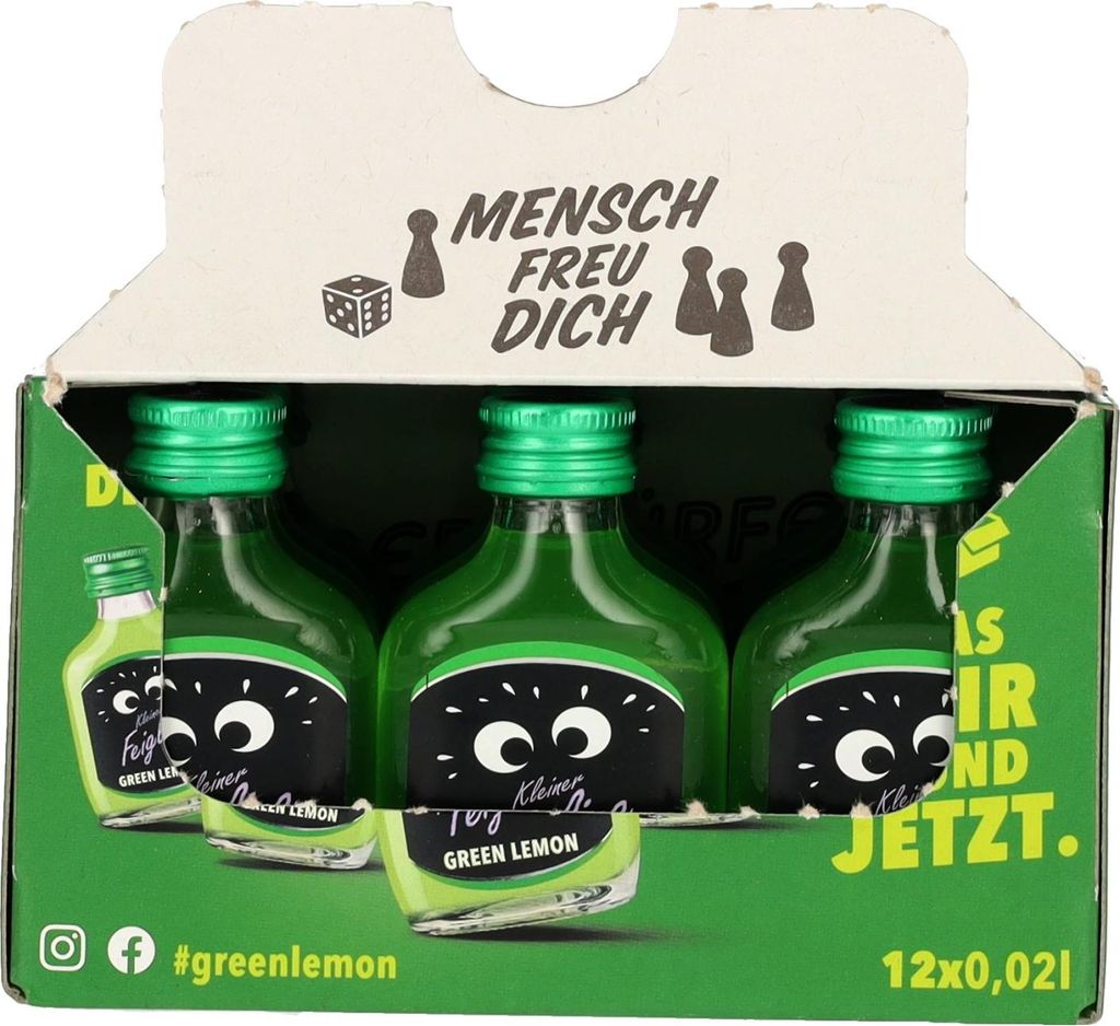 Kleiner Feigling Green Lemon 15% Vol. 12x0,02l Produktbild 