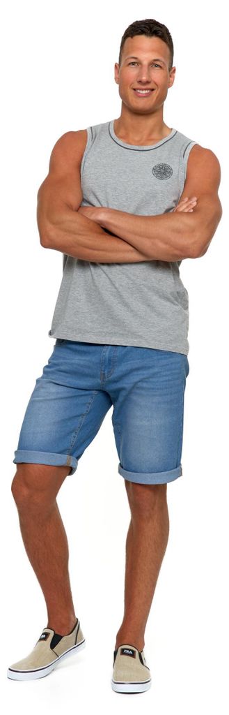 Moraj | Jeansshorts Herren - Größe M - Jeans Shorts Blau - Produktbild 