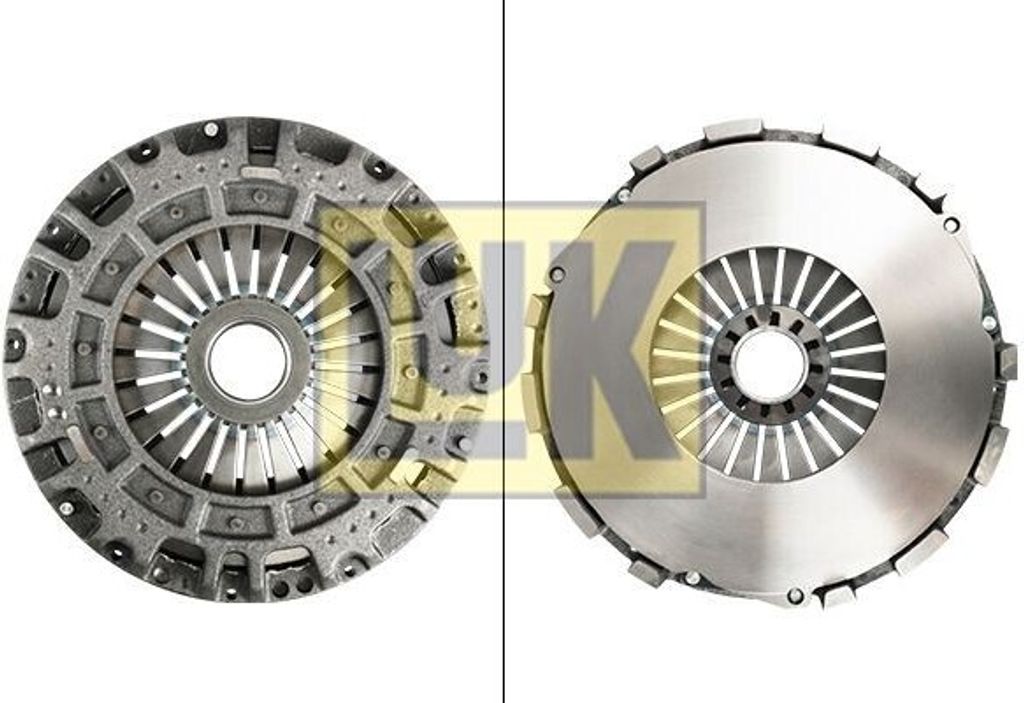 LuK Kupplungsdruckplatte Druckplatte 135 0207 10 passend für MERCEDES-BENZ LK/LN2 350mm