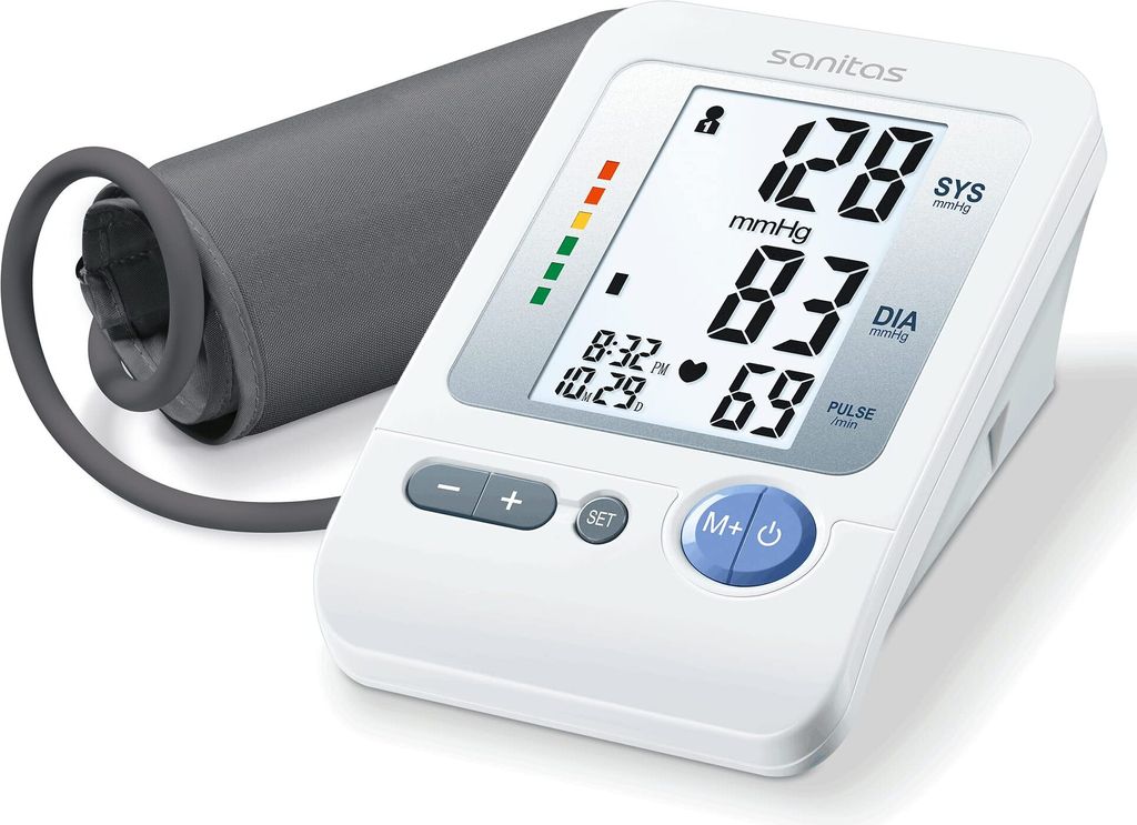 Sanitas SBM 21 Oberarm-Blutdruckmessgerät, vollautomatische Produktbild 