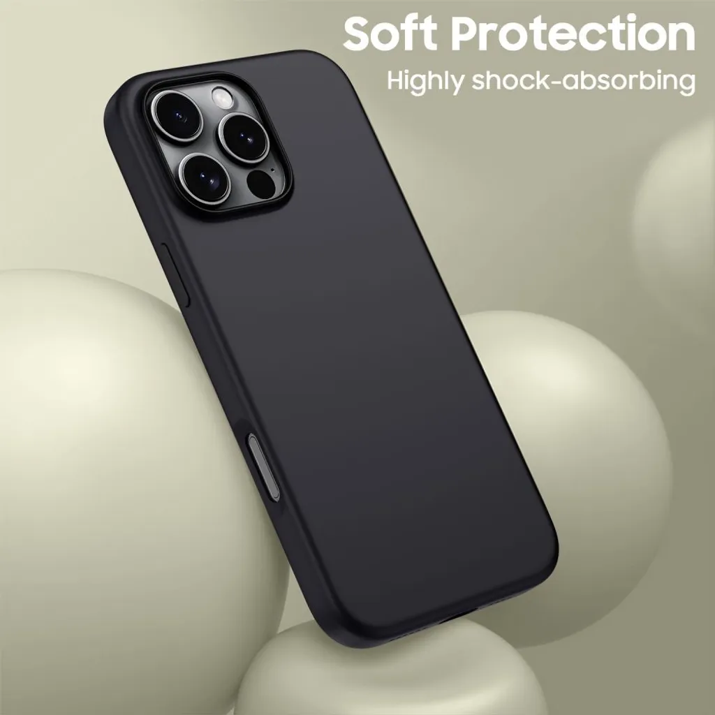 Tech-Protect Silicone Magsafe Iphone 16 Pro Nero opaco - 2
