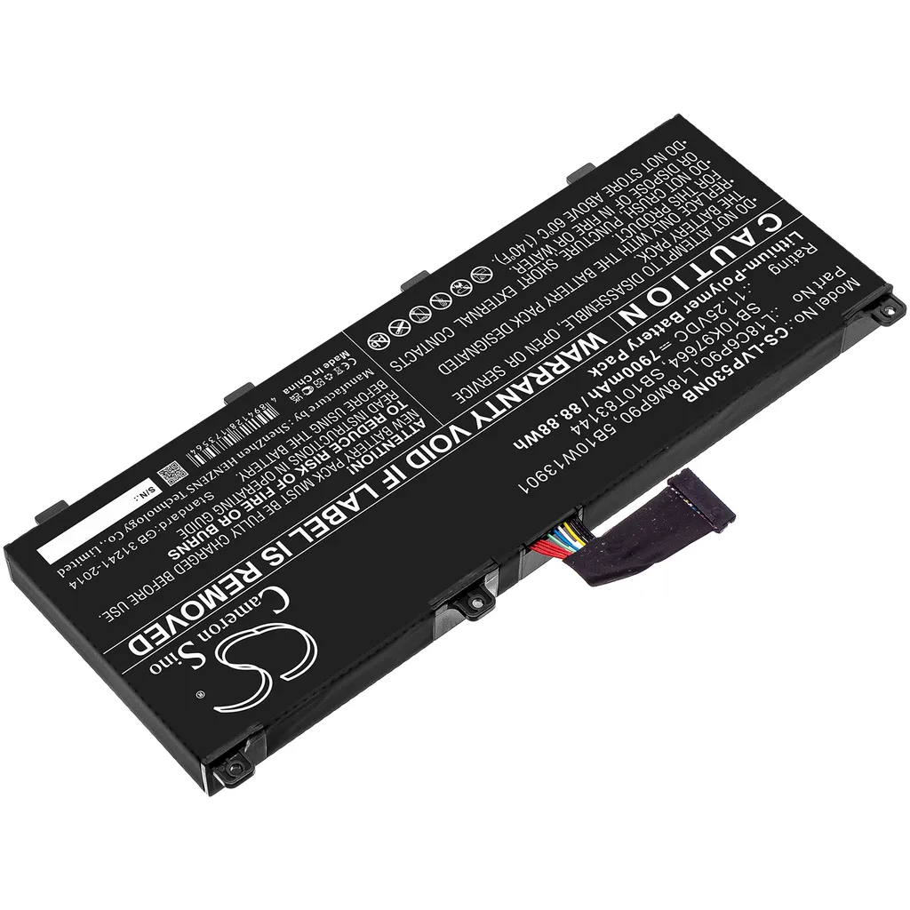 Batterie Haute Capacité compatible Lenovo ThinkPad P53-20QN Techtek