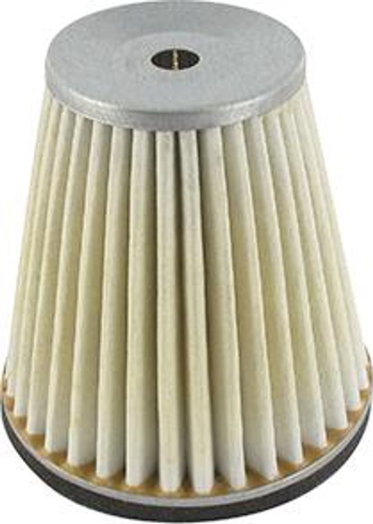 Anpassbarer Luftfilter für Robin Modell EY21W (16 PS, 2 Zylinder) – H: 107 mm, ø: oben: 64 mm, ø: unten: 111 mm. Originalersatz: 210-32