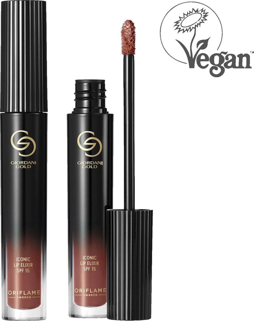 Oriflame Giordani Gold Iconic Elixir Matter Lippenstift LSF 15 - Verträumtes Karamell 3,5 ml