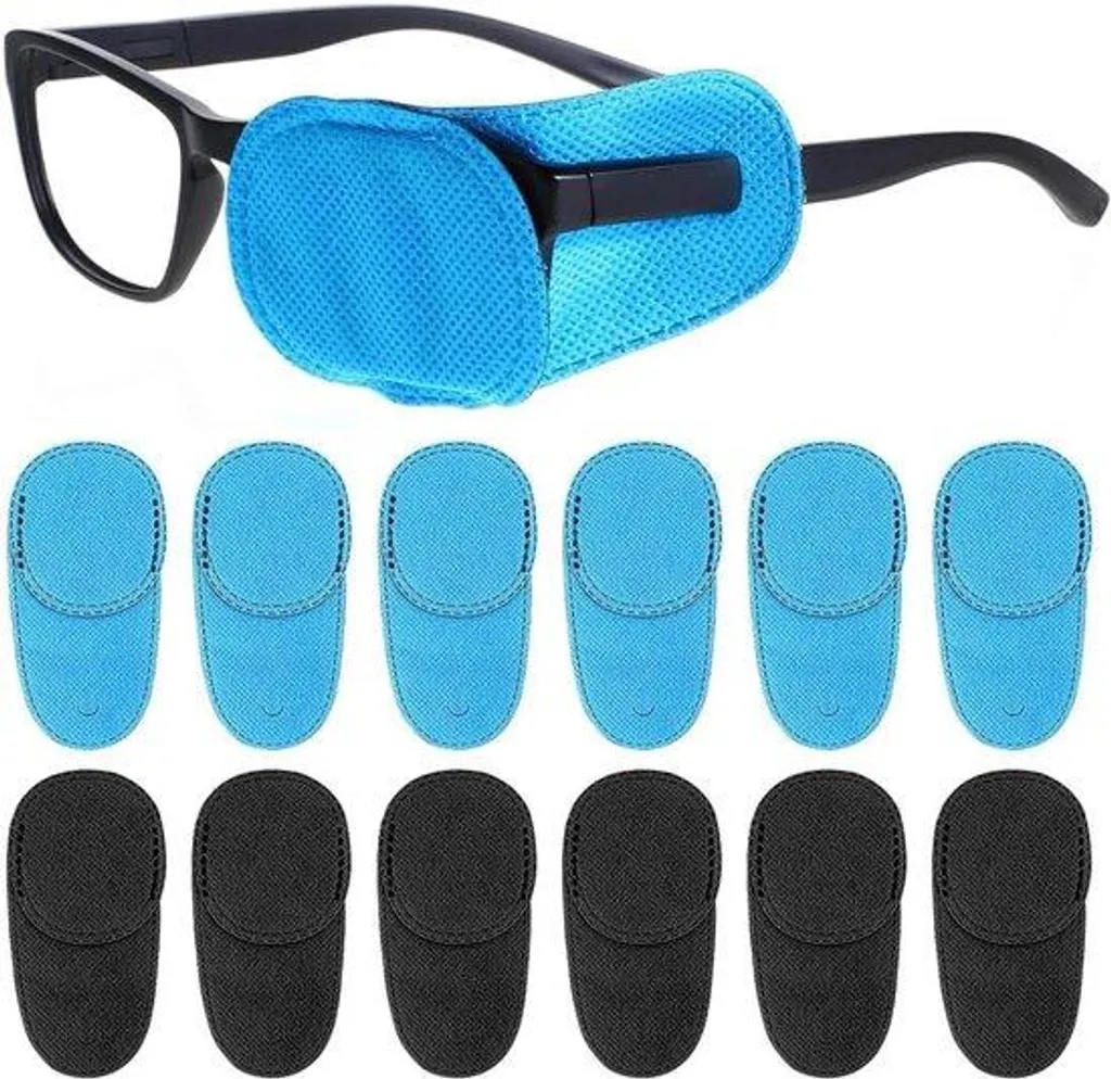 Cache-œil pour lunettes enfants et adultes - Idéal thérapie amblyopie